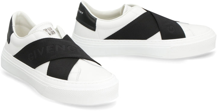 CITY SPORT LEATHER SNEAKERS