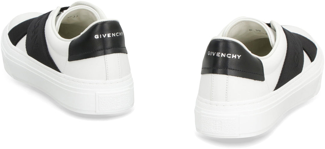 CITY SPORT LEATHER SNEAKERS