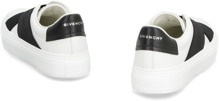 CITY SPORT LEATHER SNEAKERS