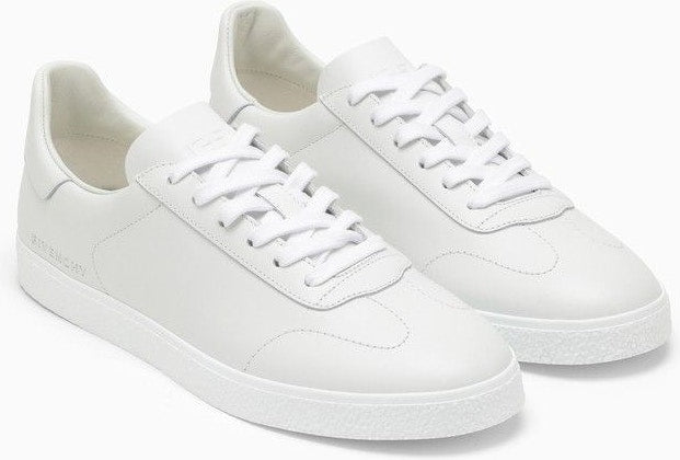 TOWN LEATHER LOW-TOP SNEAKERS