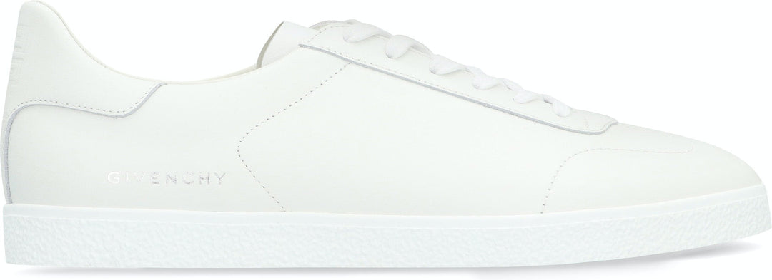 TOWN LEATHER LOW-TOP SNEAKERS