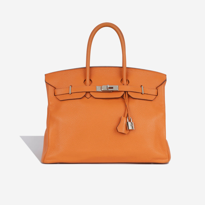 Birkin 35 - Hermès Orange Clemence