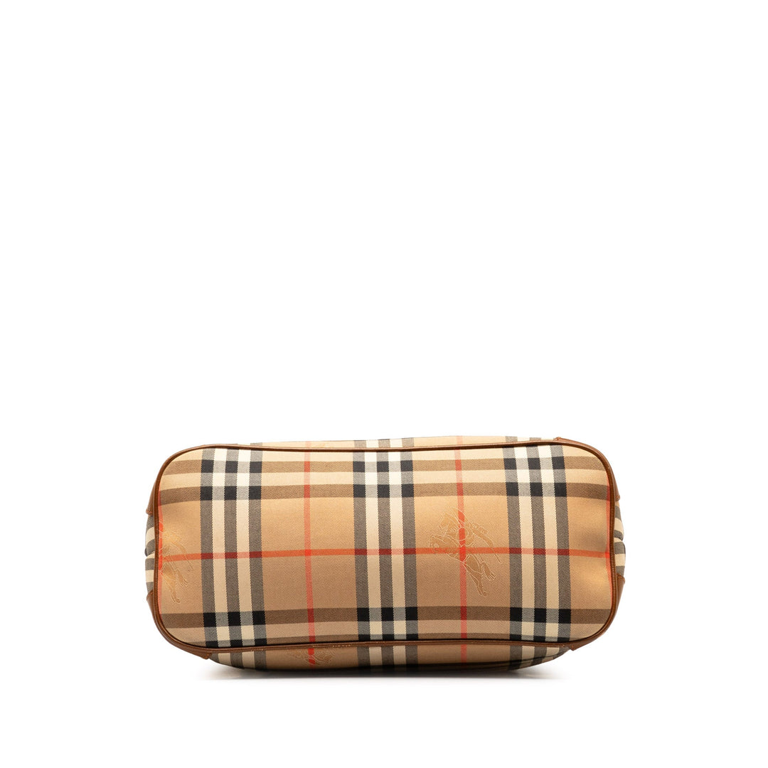 BURBERRY Haymarket Check Shoulder Bag