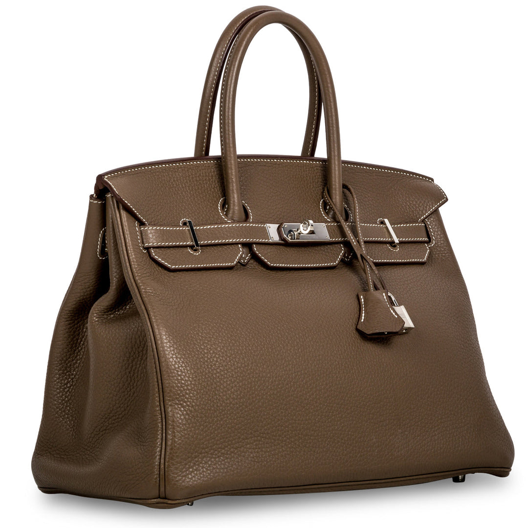 Birkin 35 - Etoupe Togo - PHW
