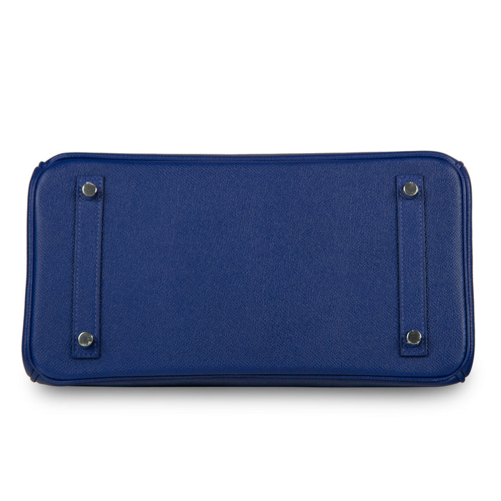 Birkin 30 -  Bleu Electrique