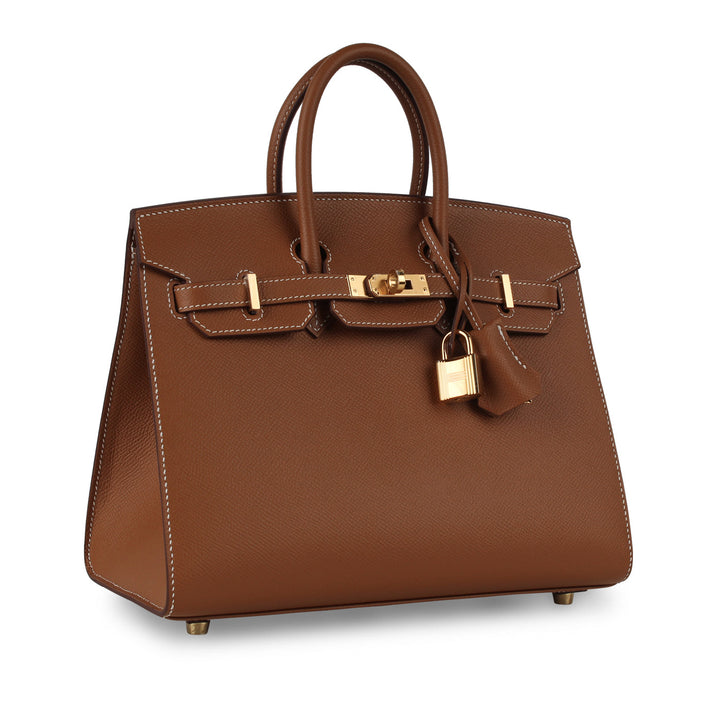 Birkin 25 - Gold Sellier Epsom