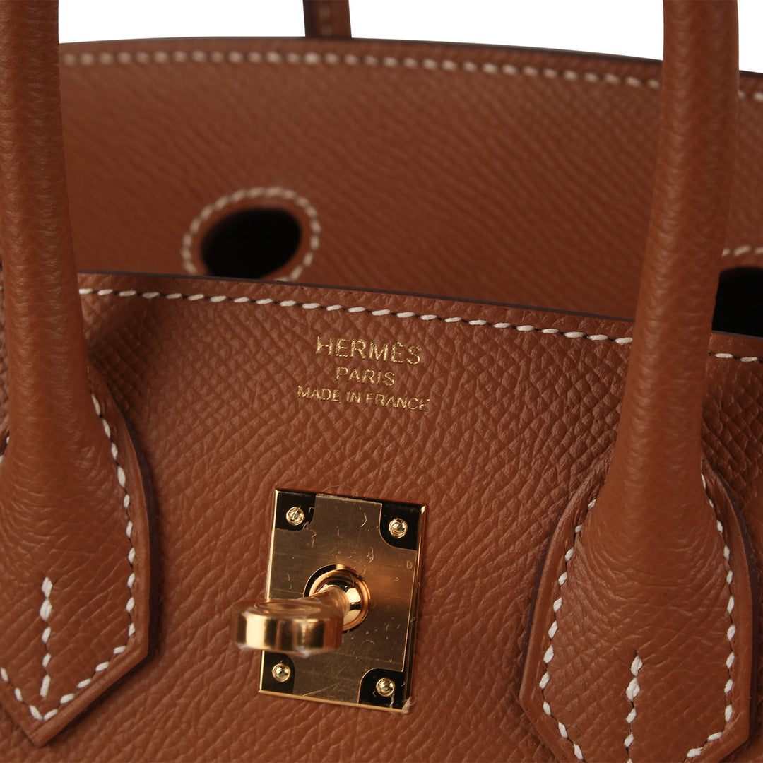 Birkin 25 - Gold Sellier Epsom