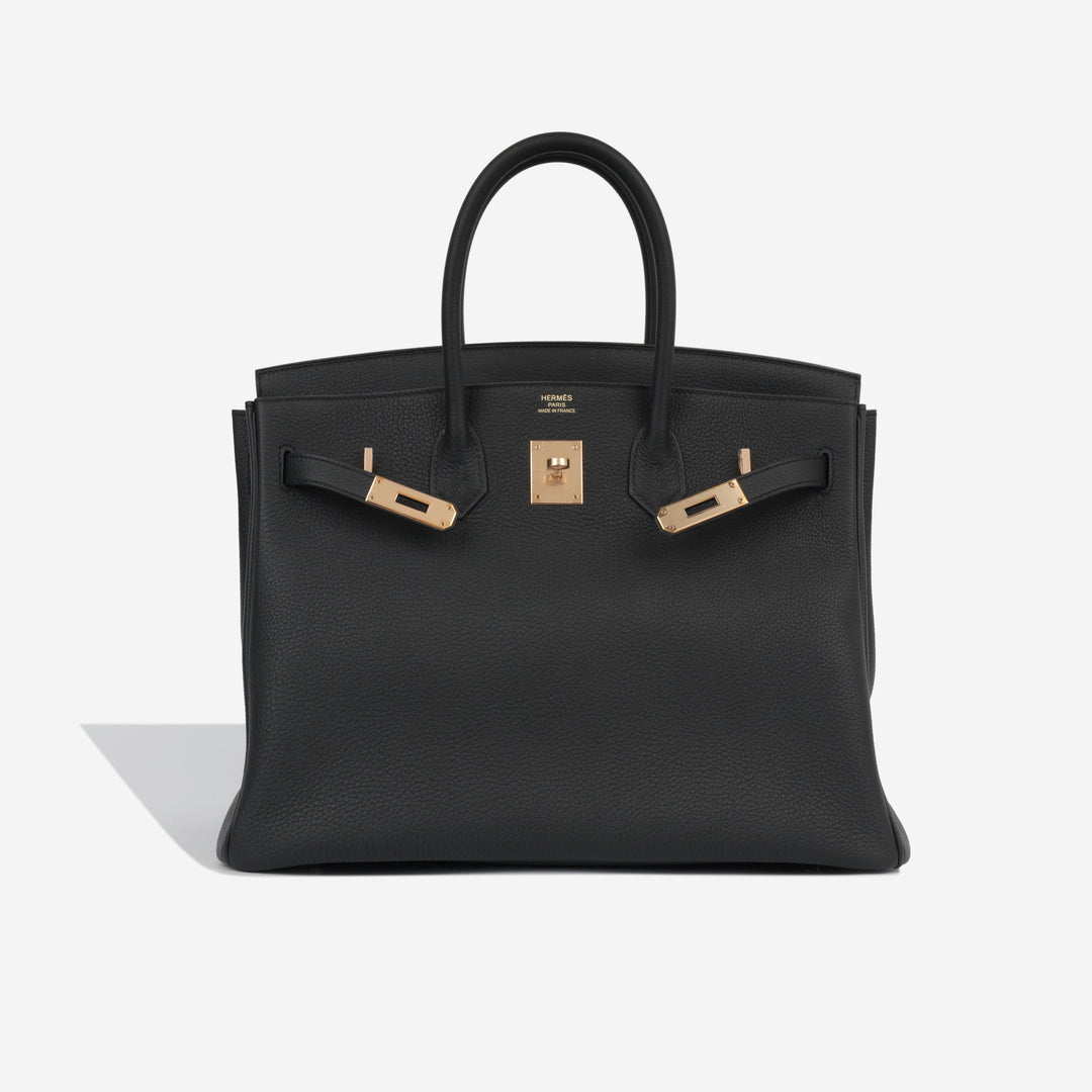Birkin 35 - Noir Togo