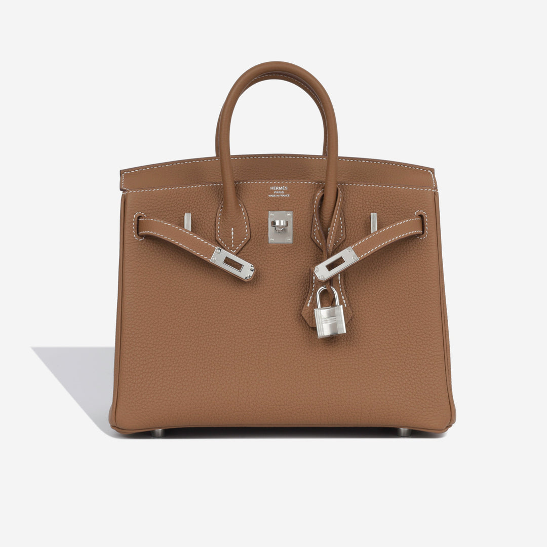Birkin 25 - Gold Togo