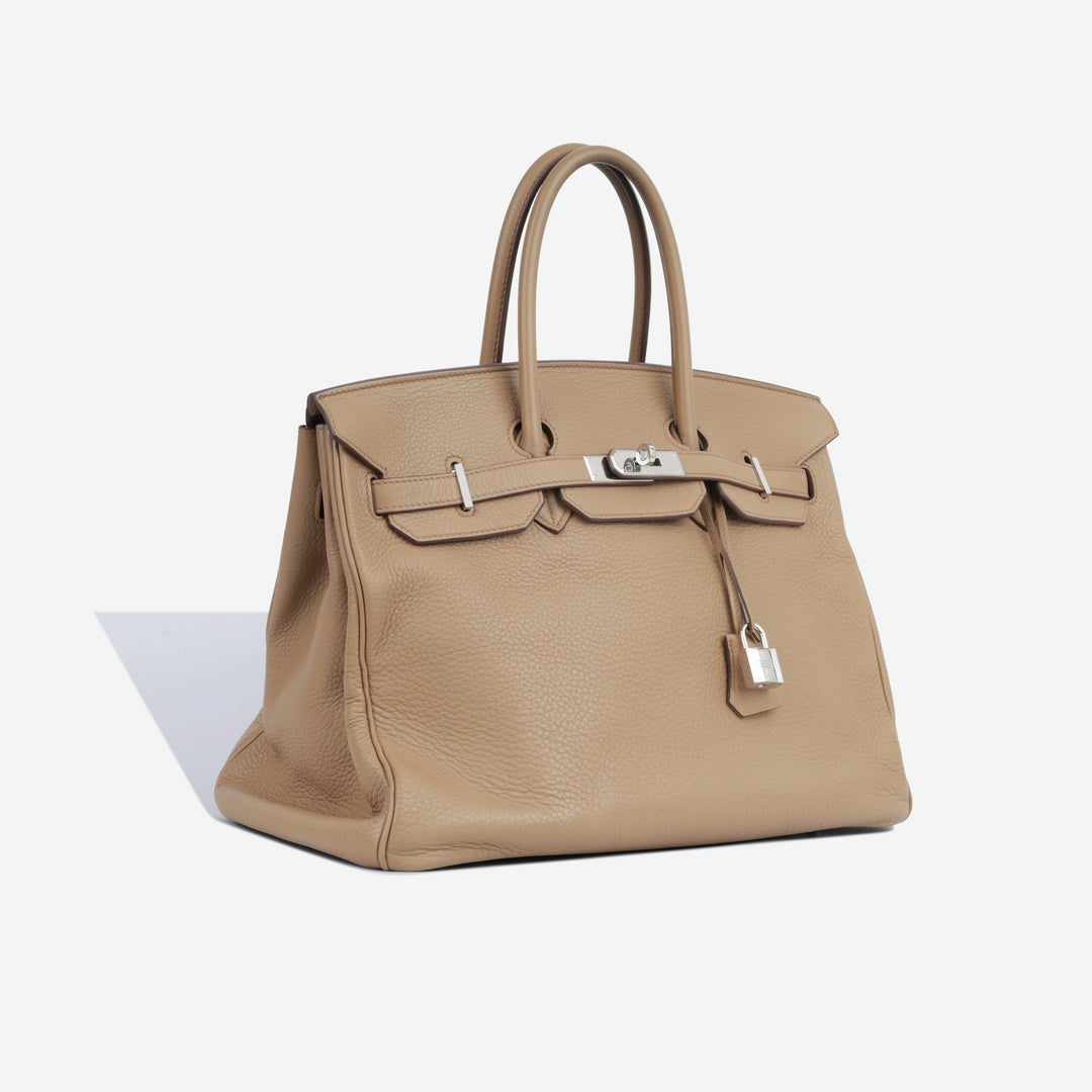 Birkin 35 - Naturel Clemence