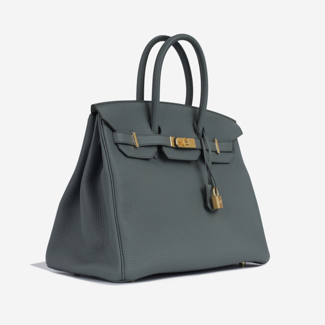 Birkin 35 - Vert Amande