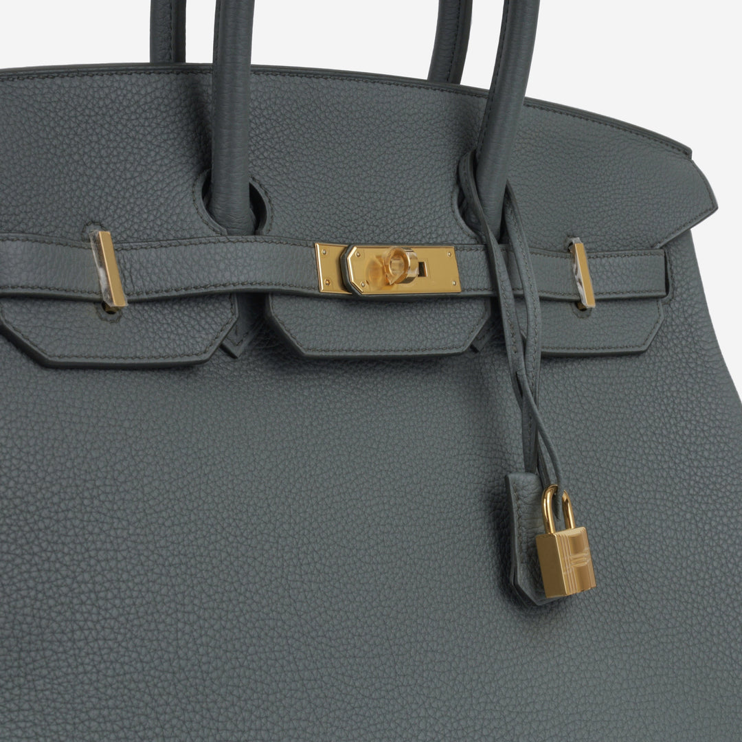 Birkin 35 - Vert Amande