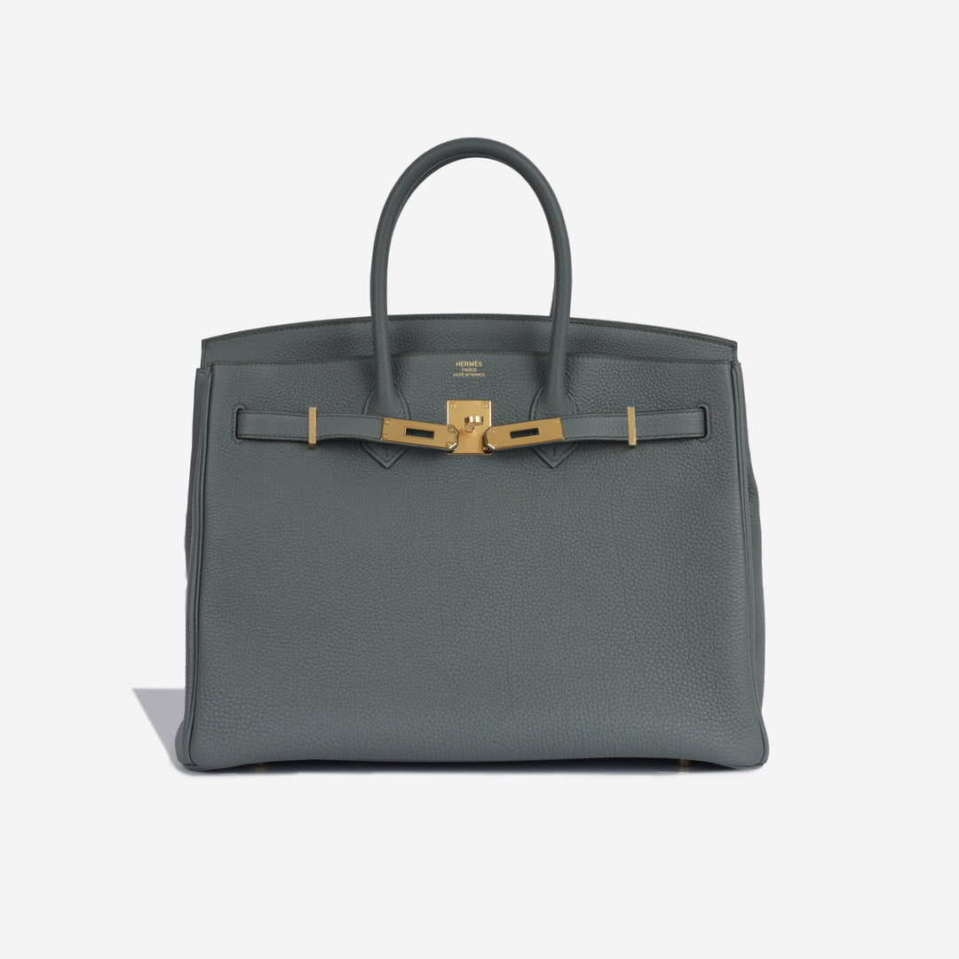 Birkin 35 - Vert Amande