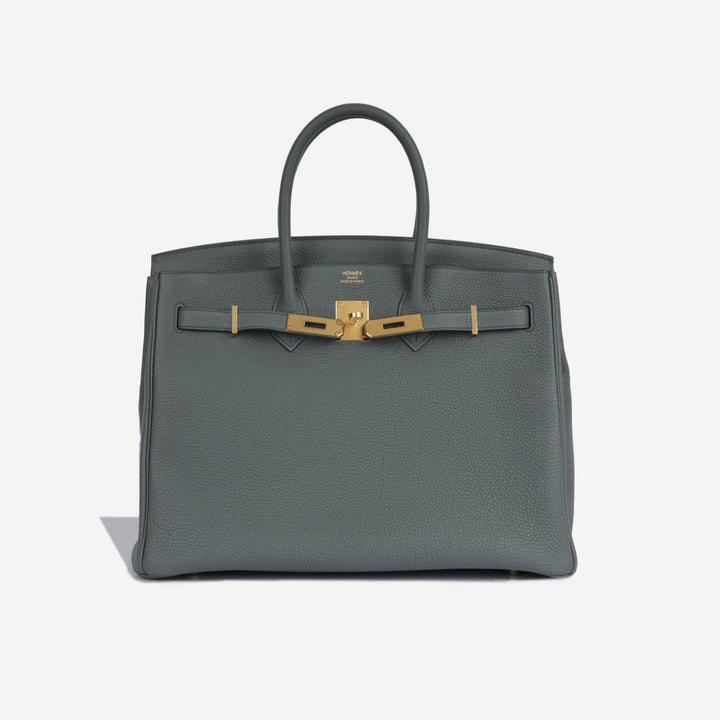 Birkin 35 - Vert Amande
