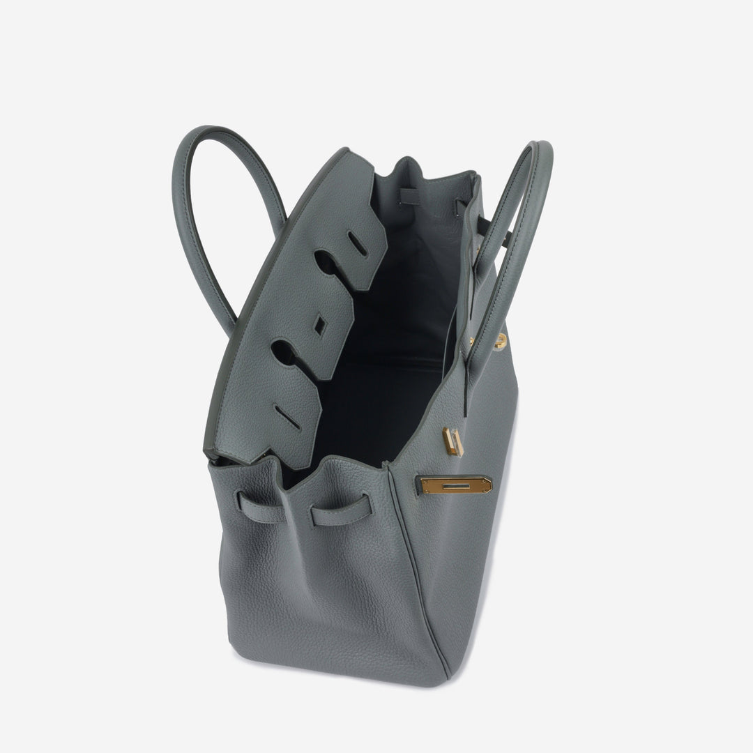 Birkin 35 - Vert Amande