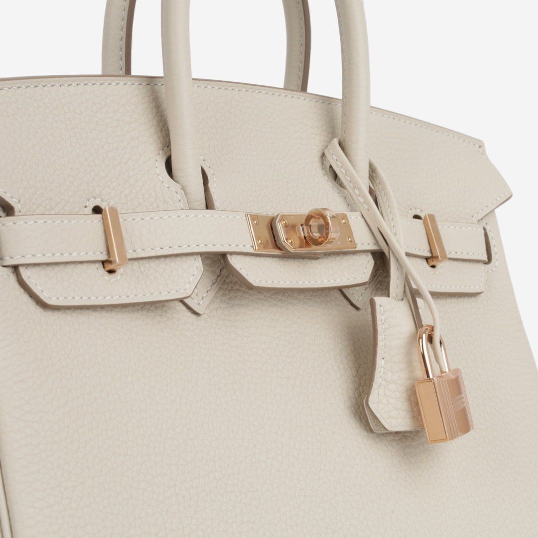 Birkin 25 - Craie Togo