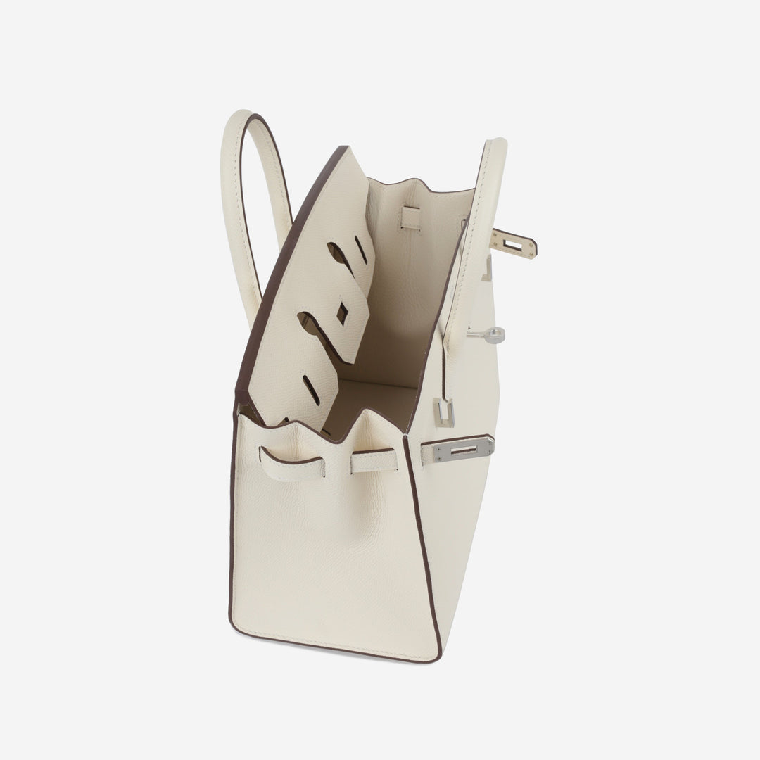 Birkin 25 - Nata Epsom PHW