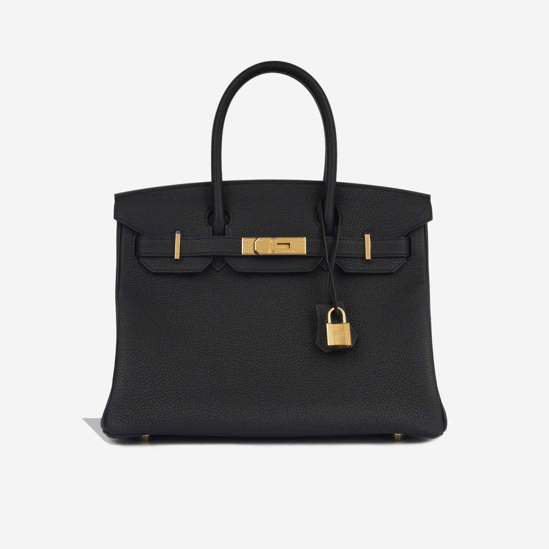 Birkin 30 - Black Togo