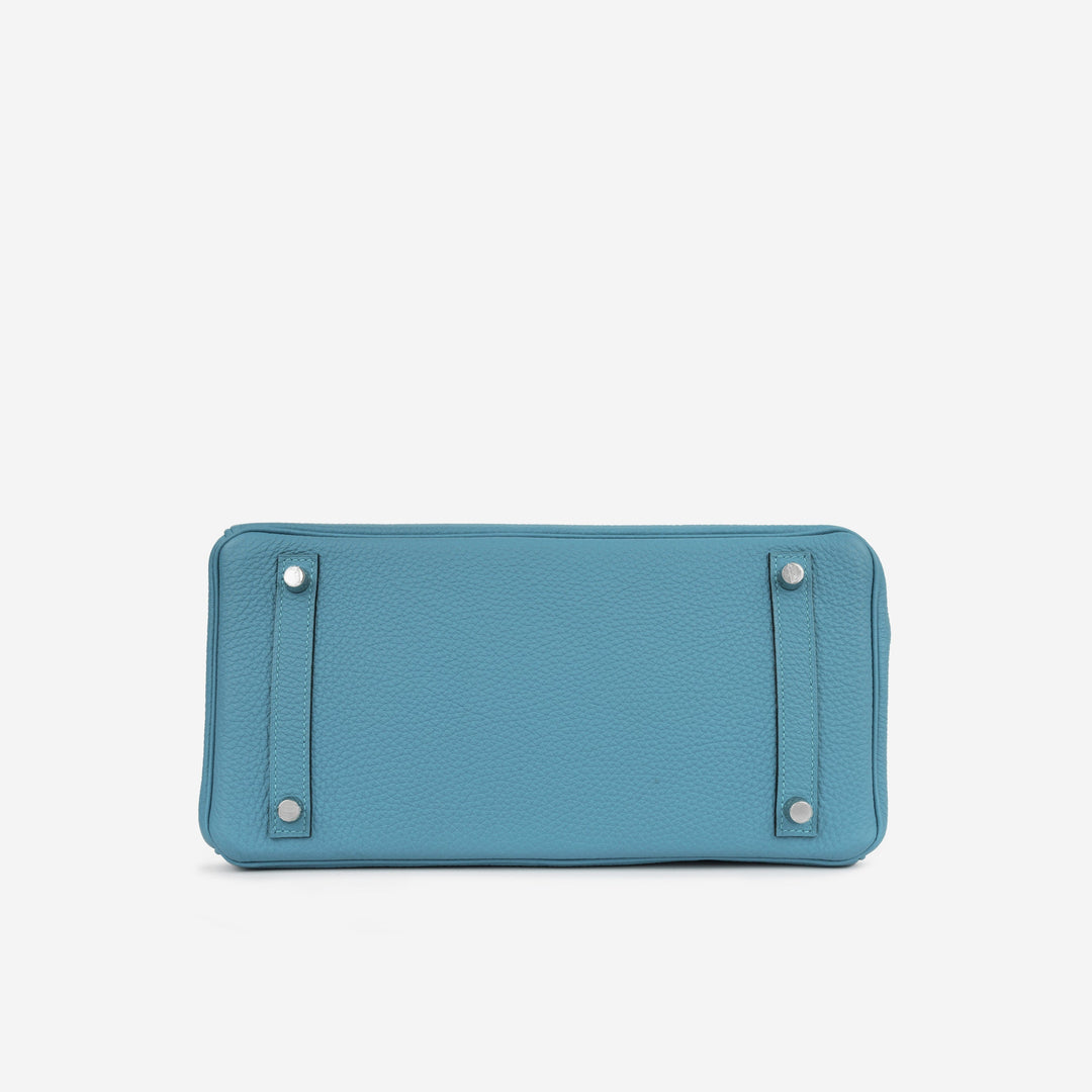 Birkin 30 - Bleu Izmir