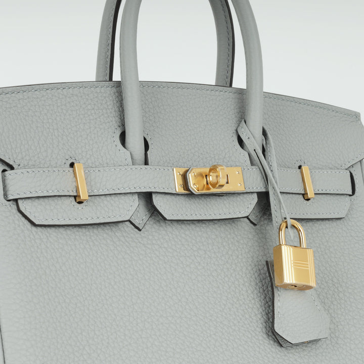 Birkin 25 - Bleu Glacier