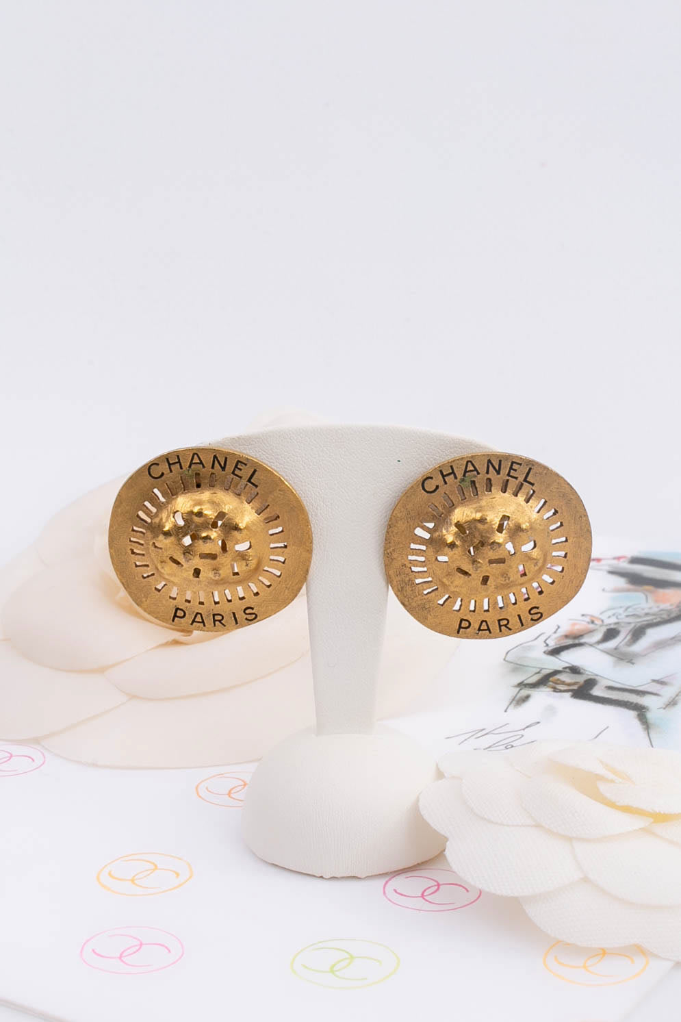 Boucles d'oreilles Top Quality Chanel Printemps 1994