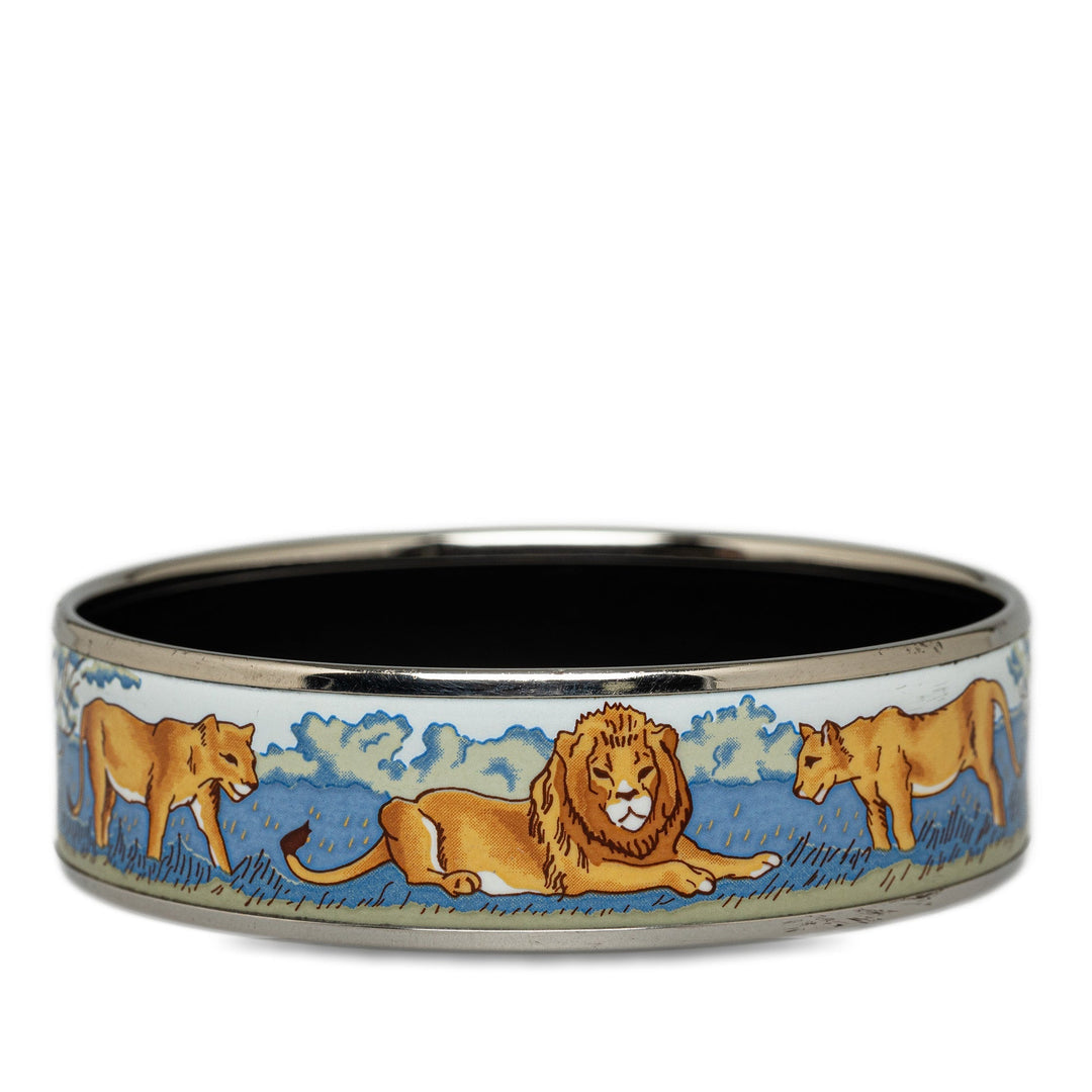 Top quality Hermes Wide Enamel Bangle Costume Bracelet
