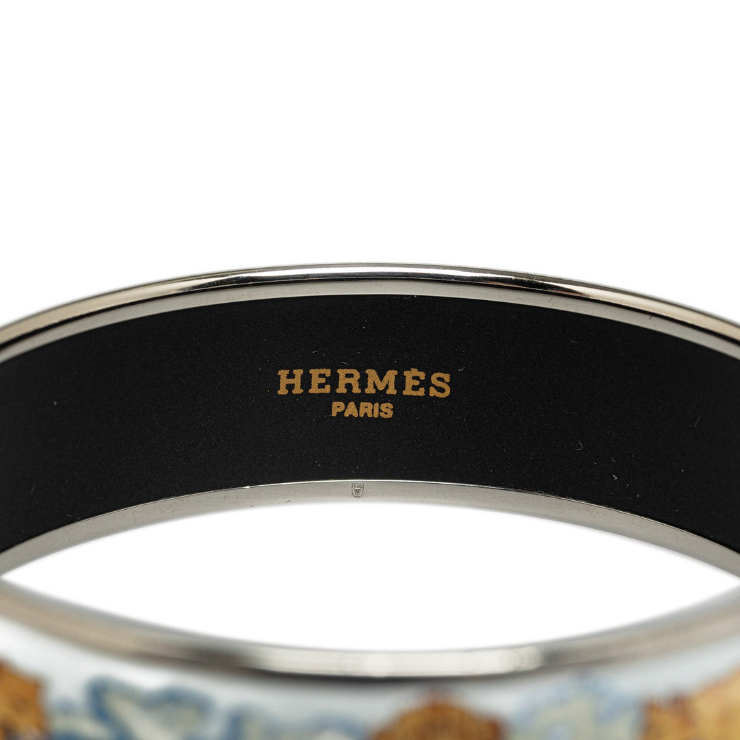 Top quality Hermes Wide Enamel Bangle Costume Bracelet