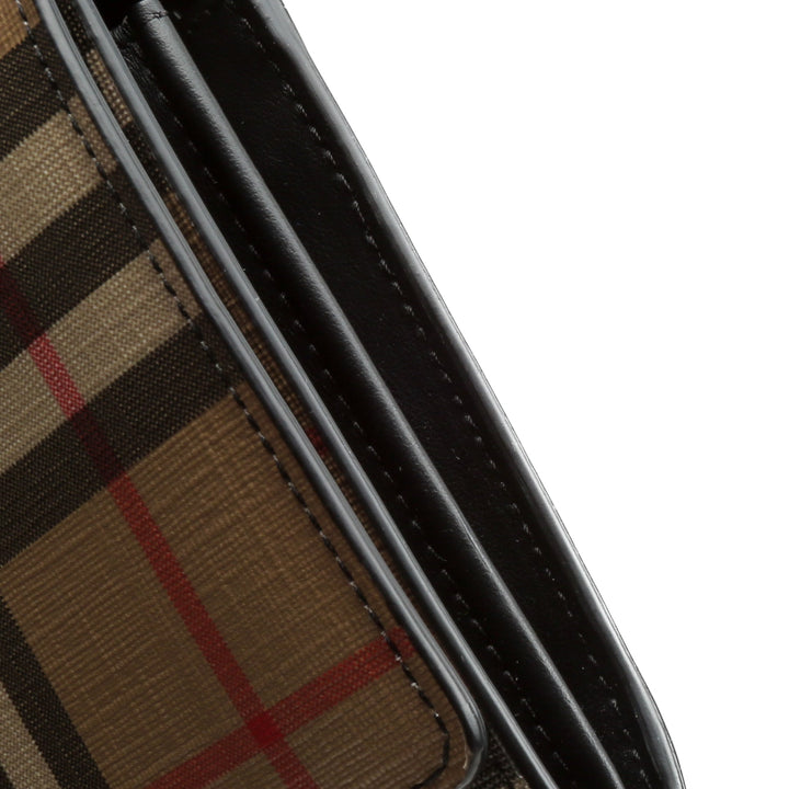 BURBERRY Vintage Check Hannah Wallet on Strap