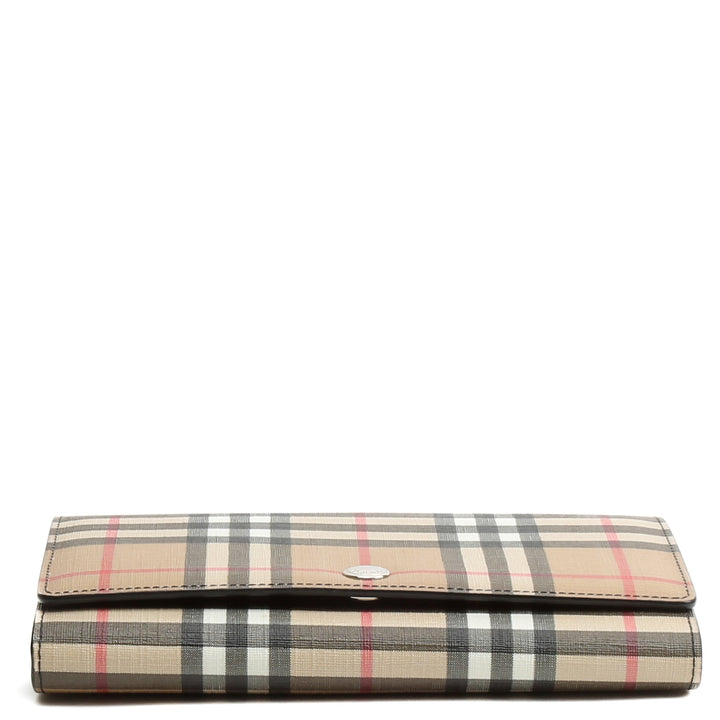 BURBERRY Vintage Check Hannah Wallet on Strap