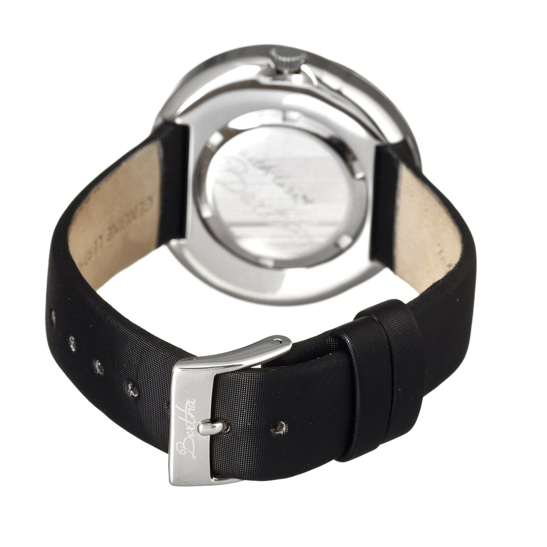 Bertha Jean MOP Leather-Band Ladies Watch
