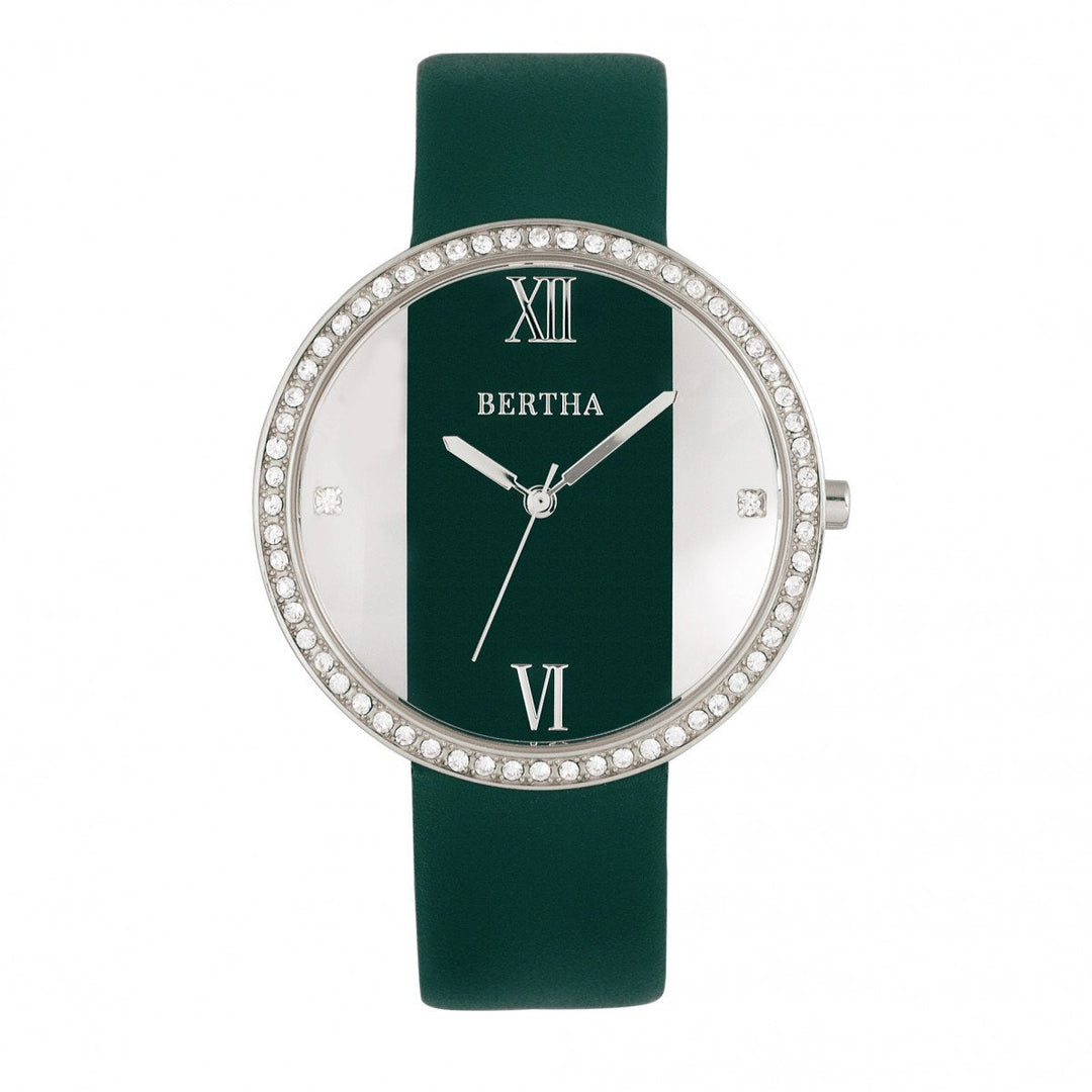 Bertha Ingrid Leather-Band Watch