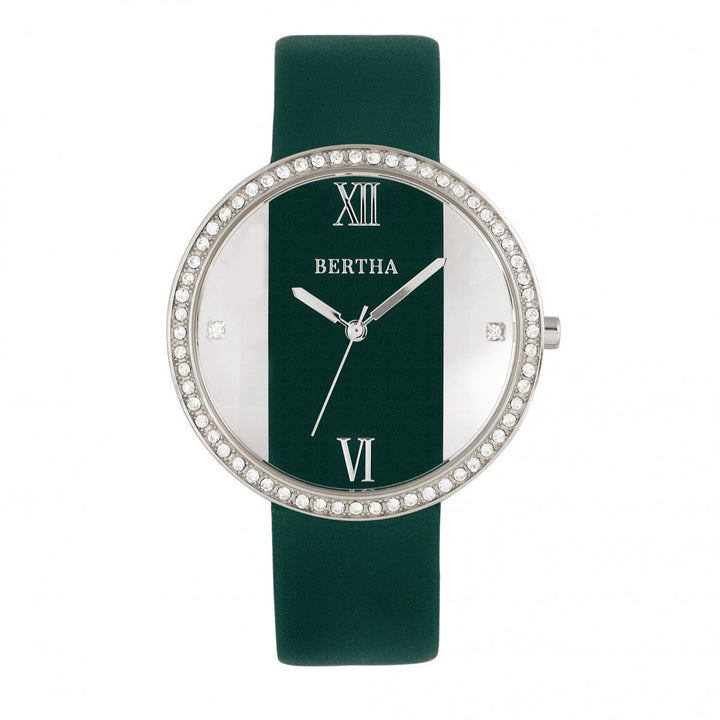 Bertha Ingrid Leather-Band Watch