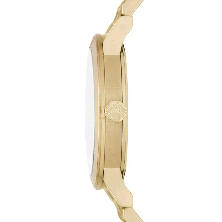 Burberry Ladies The City Yellow Gold Watch BU9033
