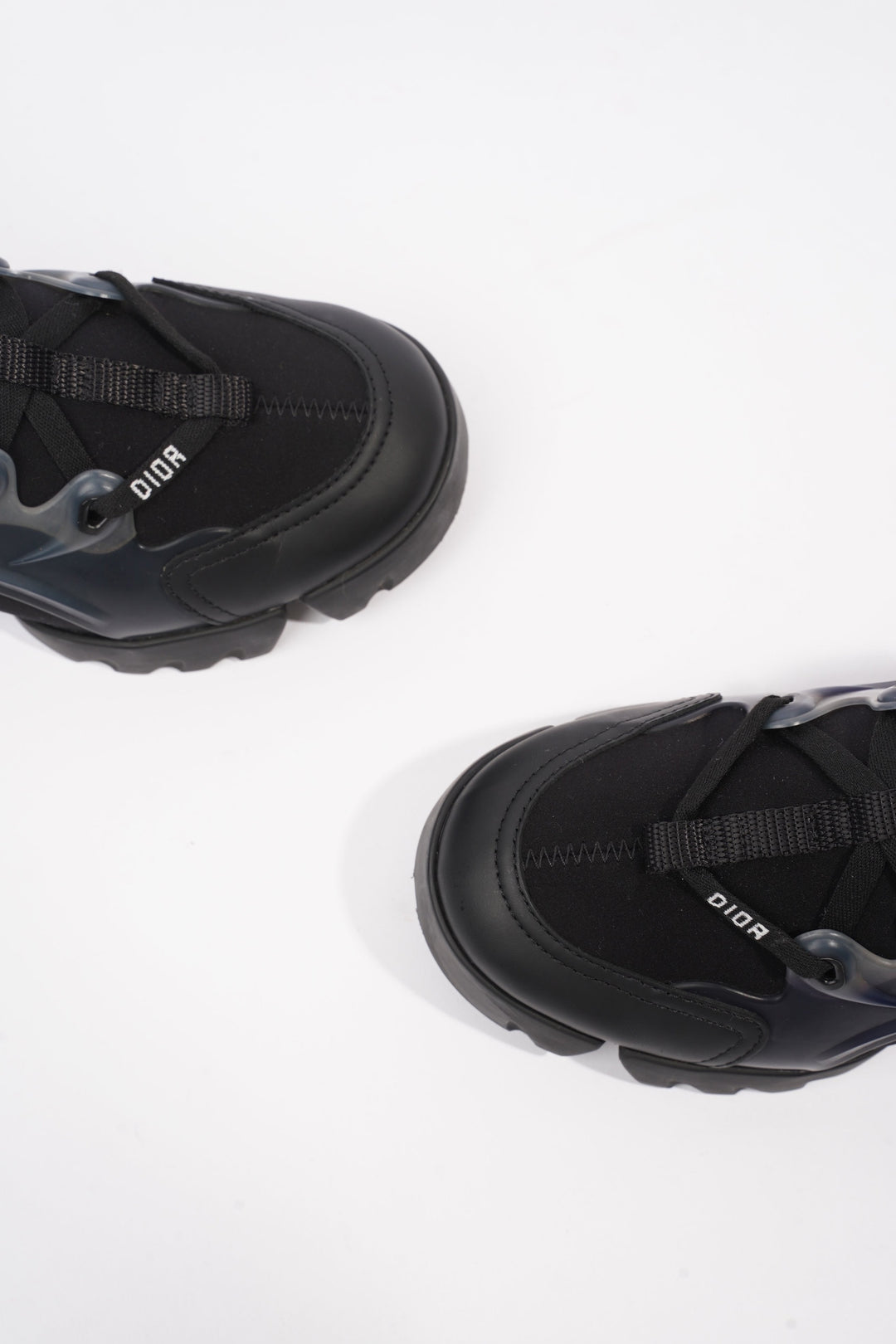Christian Dior D-connect Black Technical Fabric EU 36 UK 3
