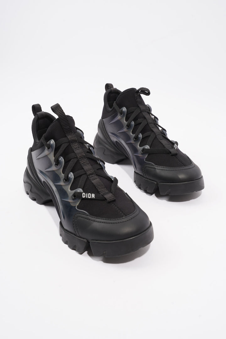 Christian Dior D-connect Black Technical Fabric EU 36 UK 3