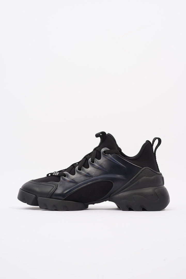 Christian Dior D-connect Black Technical Fabric EU 36 UK 3