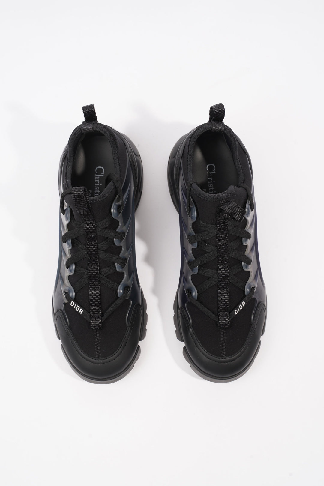Christian Dior D-connect Black Technical Fabric EU 36 UK 3