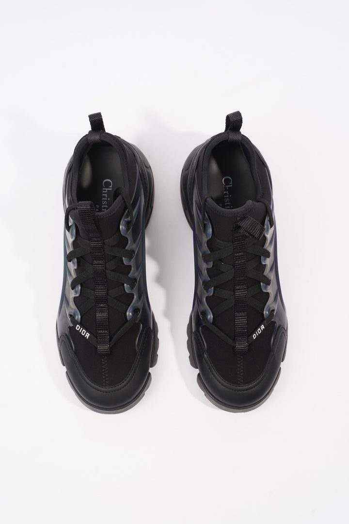 Christian Dior D-connect Black Technical Fabric EU 36 UK 3