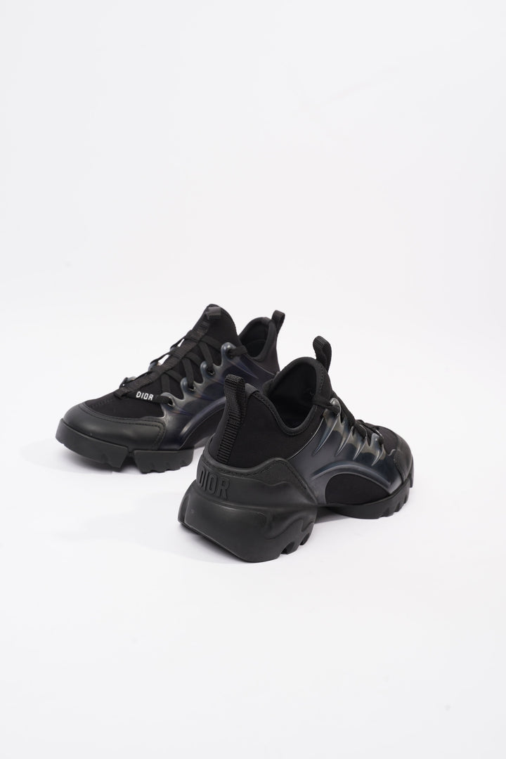 Christian Dior D-connect Black Technical Fabric EU 36 UK 3