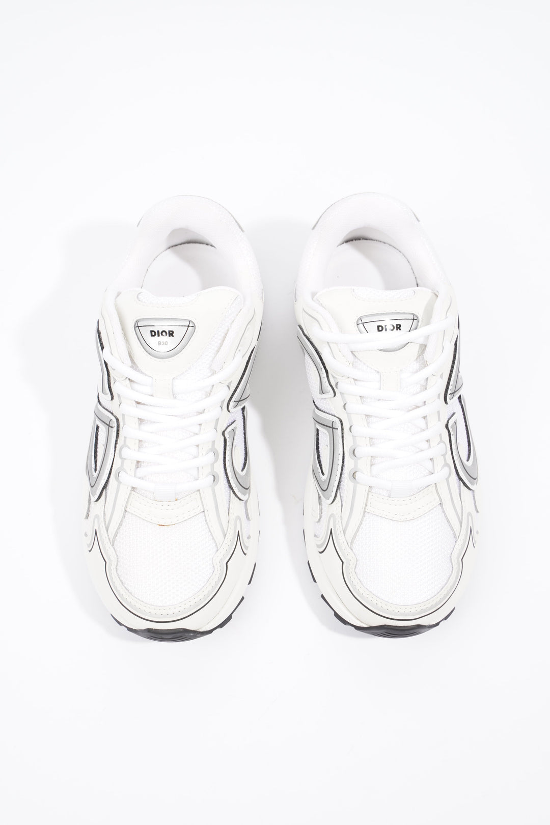 Christian Dior B30 White / Grey Mesh EU 36 UK 3