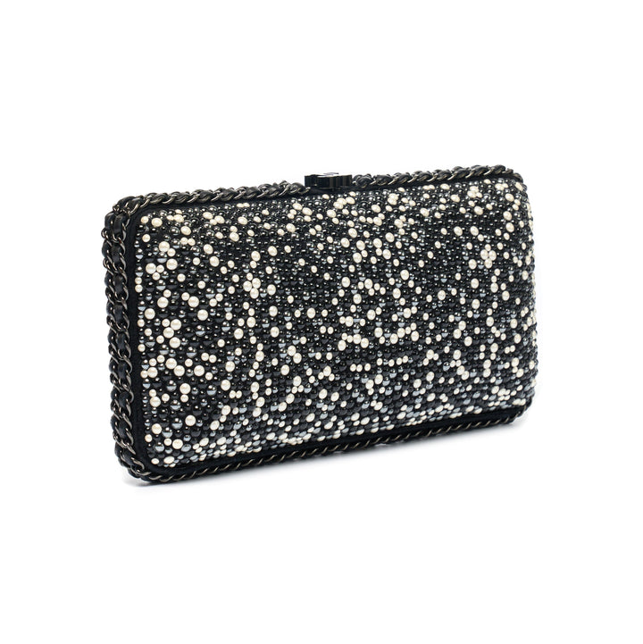 Chanel Beaded Pearl Clutch