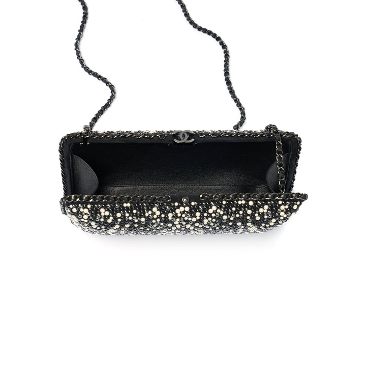 Chanel Beaded Pearl Clutch