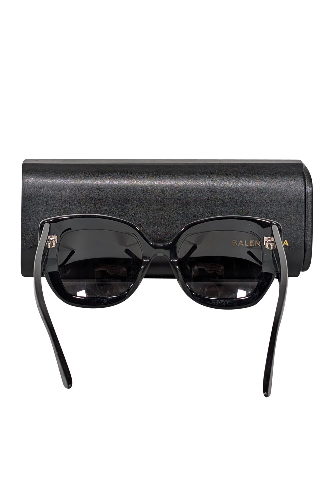 balenciaga - Black Logo Lens Sunglasses