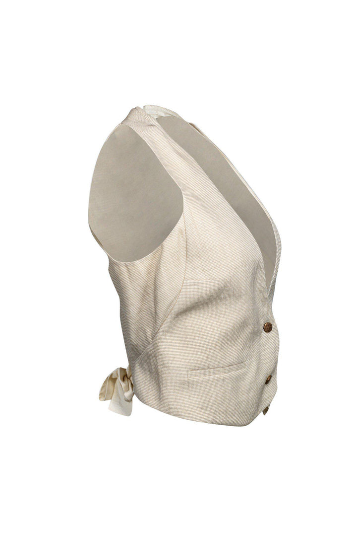 Top Quality Balenciaga Paris - Beige Textured Vest Sz 8