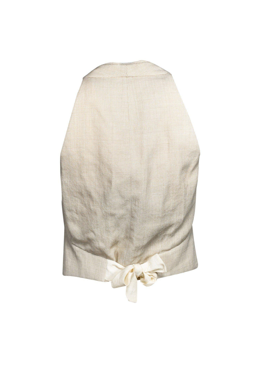 Top Quality Balenciaga Paris - Beige Textured Vest Sz 8