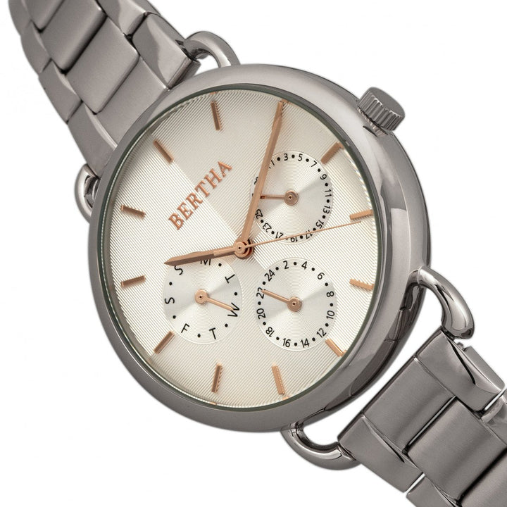 Bertha Gwen Ladies Watch w/Day/Date