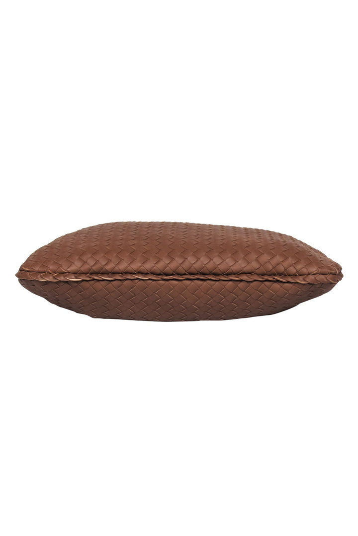 Bottega veneta - Brown Woven Leather Hobo Bag