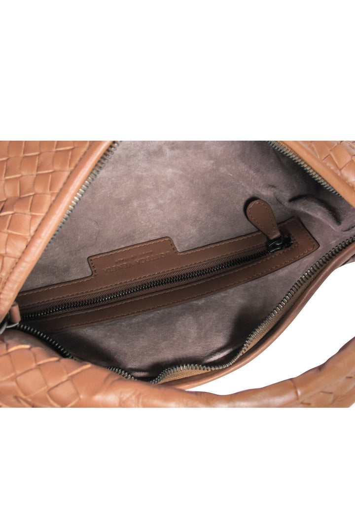 Bottega veneta - Brown Woven Leather Hobo Bag