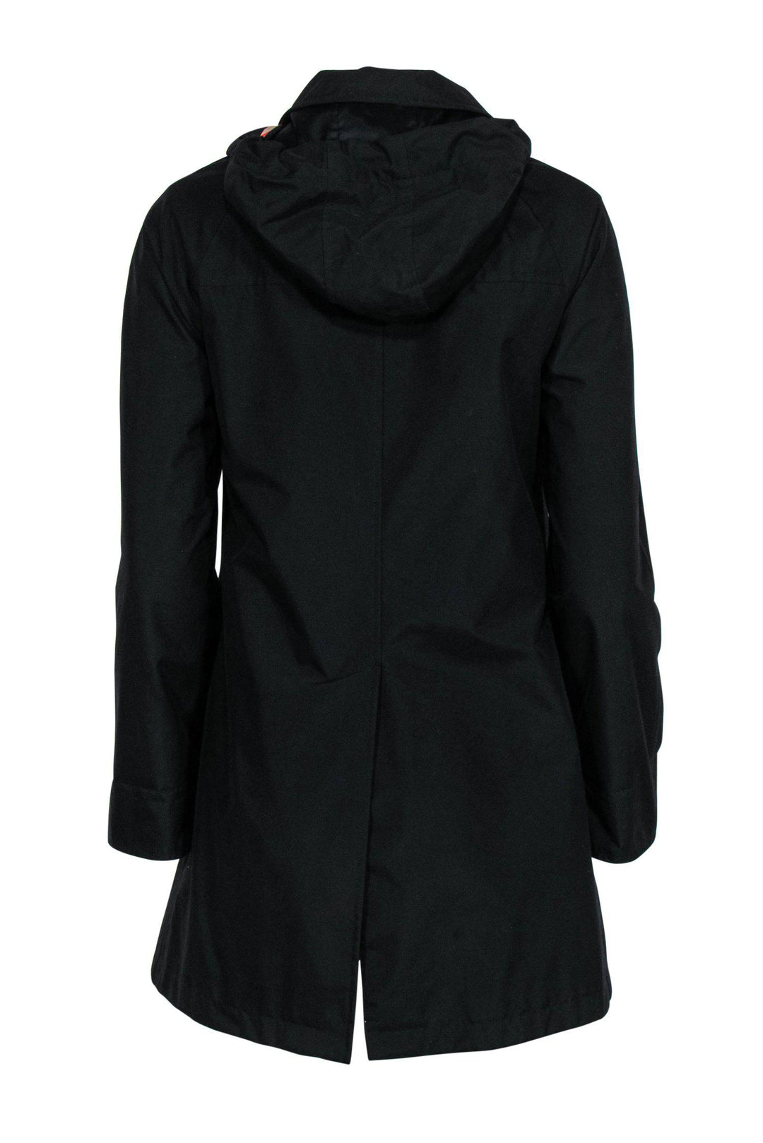 Burberry Brit - Black Zip-Up Hooded Jacket w/ Removable Lining Sz 2P