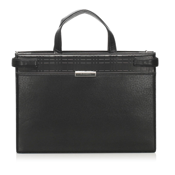 Burberry Leather Business Bag (SHG-11356)